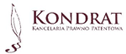 Logo Kancelarii Prawno-Patentowej KONDRAT, klienta biura tumacze AmaR TRANSLATIONS